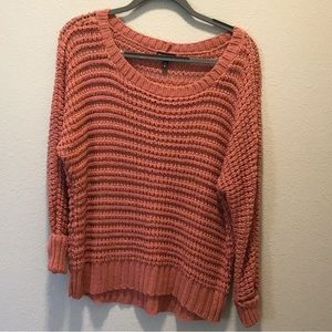 Pink Knit Sweater - Express - Size M